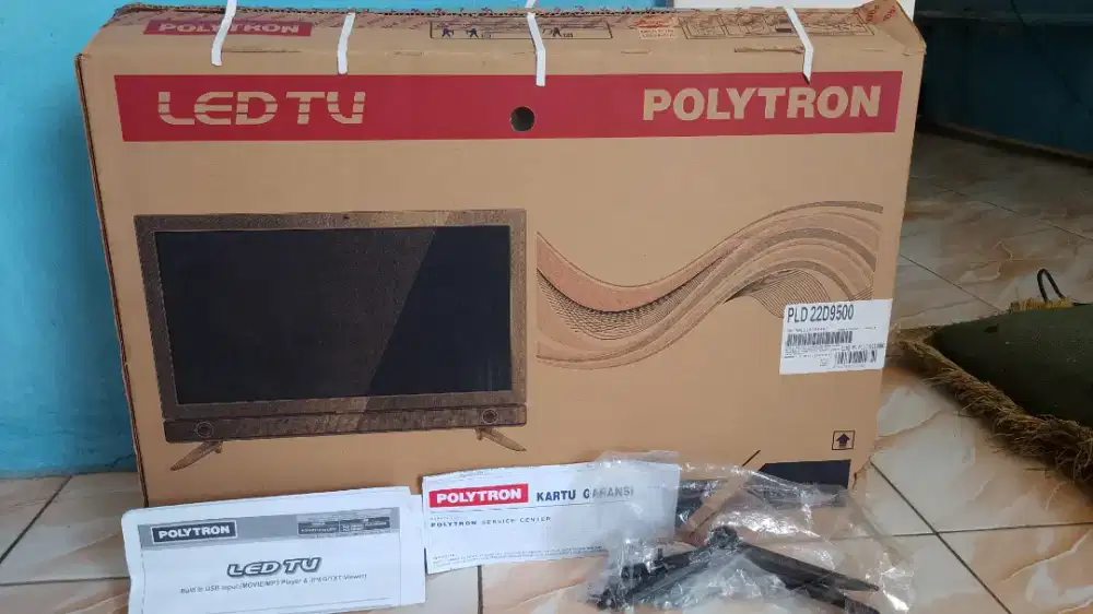 LED POLYTRON 22 FULL HD - SEPERTI BARU