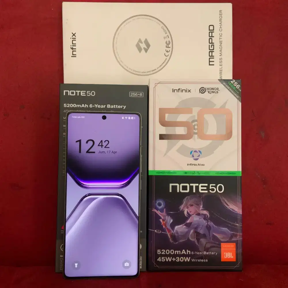 Infinix Note 50 4G 8/256 Fullset