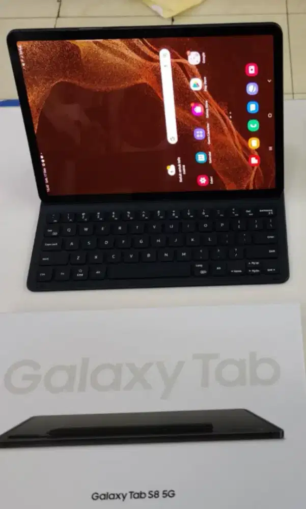 Samsung Tab s8 5G Ram 8Gb/128Gb fullset + keyboard
