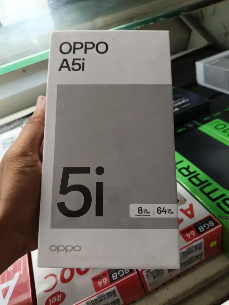 new oppo a5i 4/64 garansi resmi 1th
