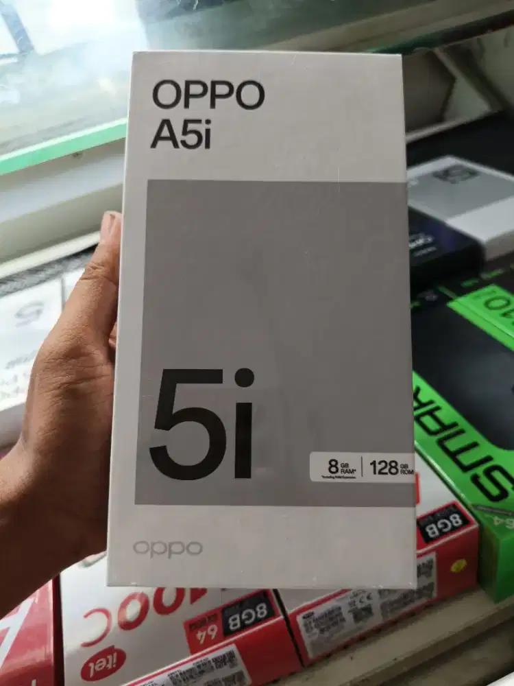 new oppo a5i 4/128 garansi resmi 1th