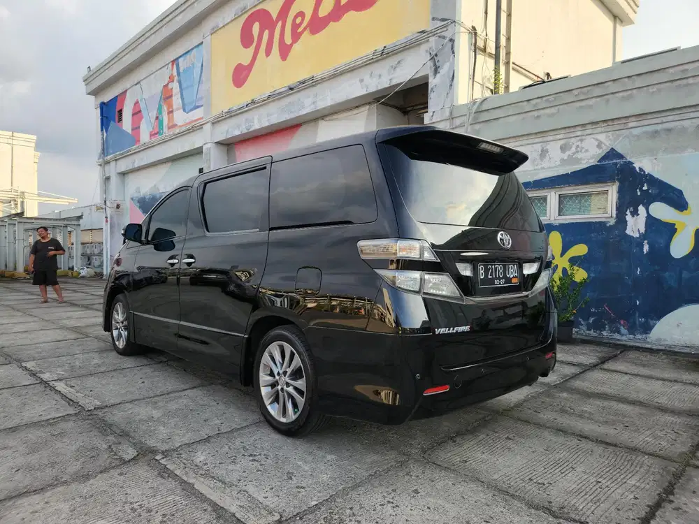 Toyota Vellfire Z audioless 2011