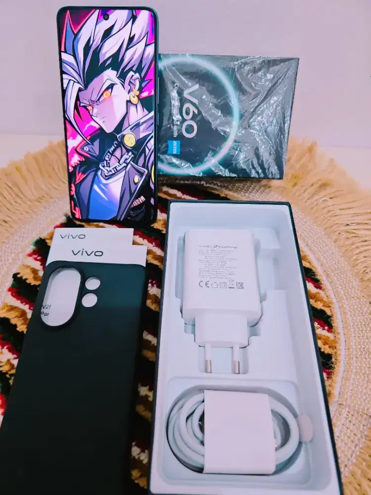 Vivo V60 5G Grey 8/256 Fullset Ori Garansi Bulan 2 2027