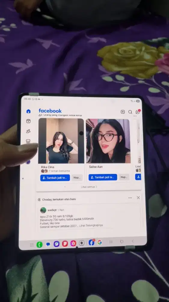 Bismillah dijual Samsung z fold 5 ram 8/512