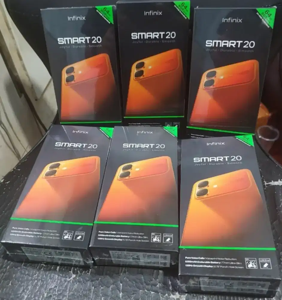 New Infinix Smart20 4/64 garansi resmi 1 Tahun