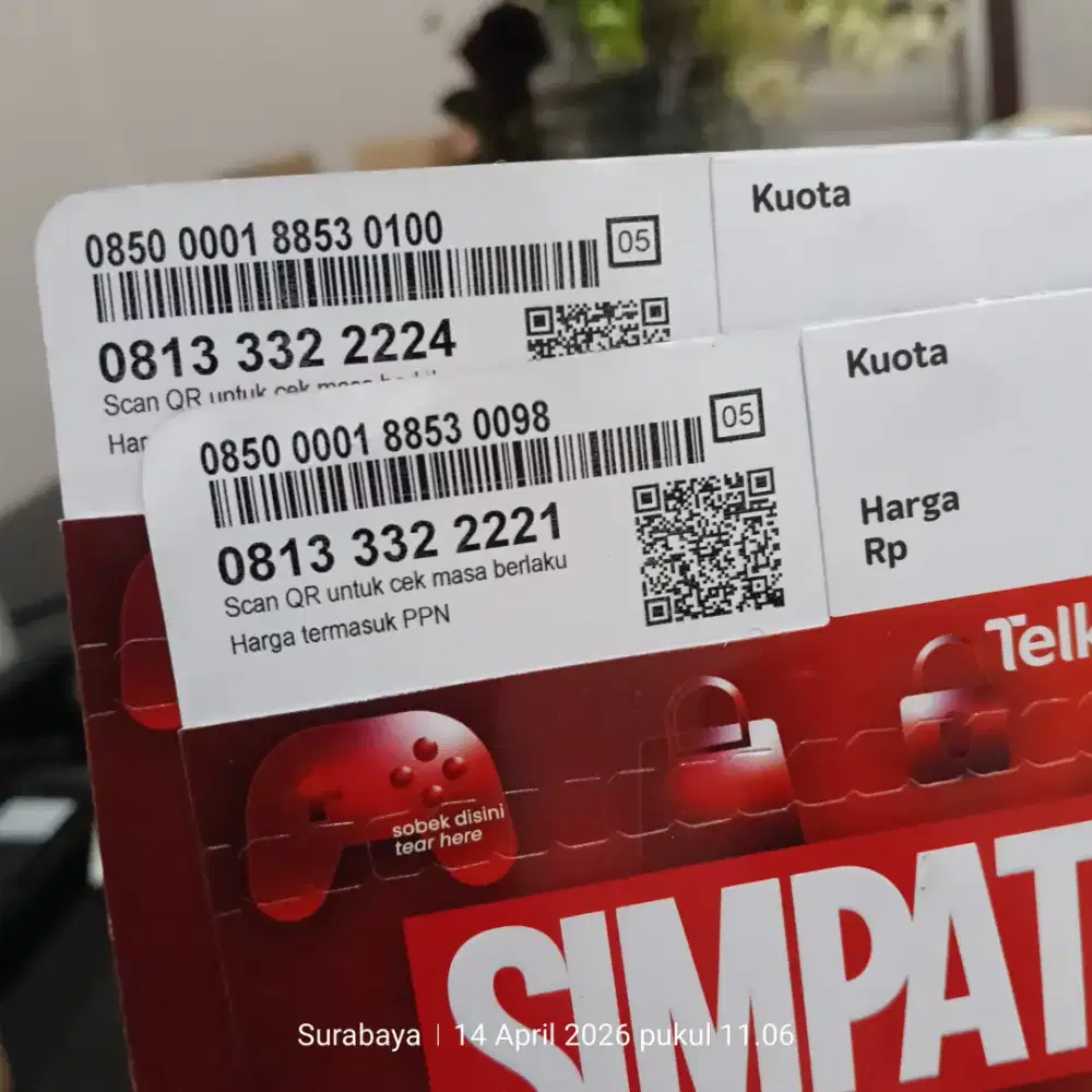 Nomor cantik Telkomsel 11digit