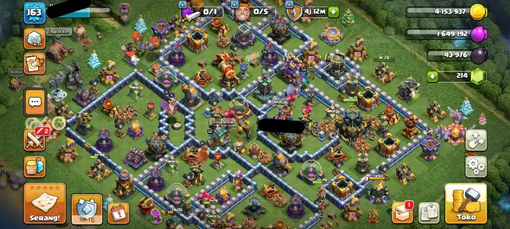 Th17 semimax, coc townhall 17