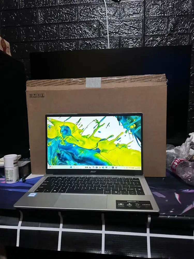 acer aspire lite 14 8/512gb ssd nominus fullset liknew garansi panjang