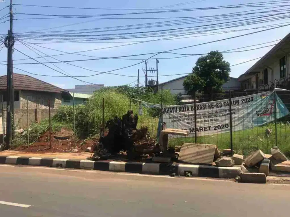 Kavling Siap Bangun di Jalan Raya Narogong/Siliwangi Rawalumbu