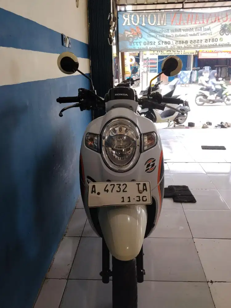 dijual honda scoopy stylish 2020 pajak hidup gress