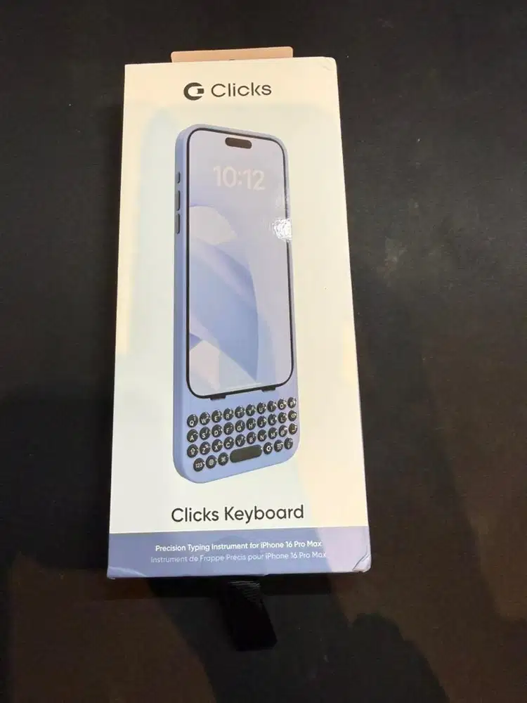 Clicks Keyboard Iphone 16 pro max
