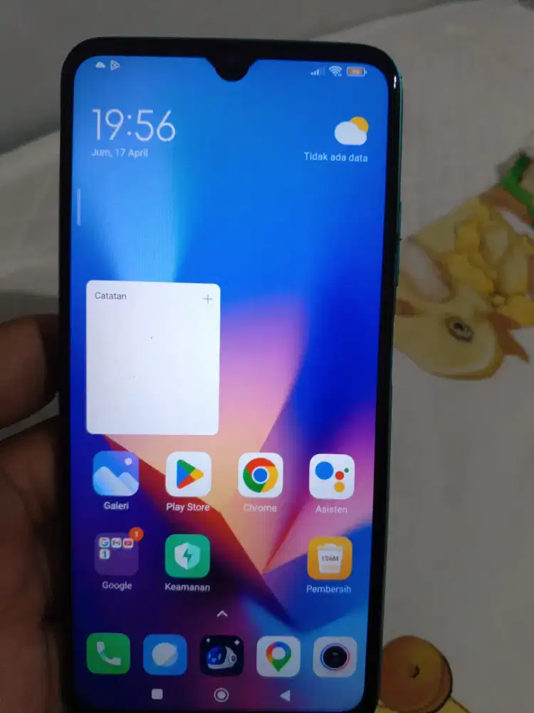 Jual Redmi 9T 4/64GB normal, minus pemakaian