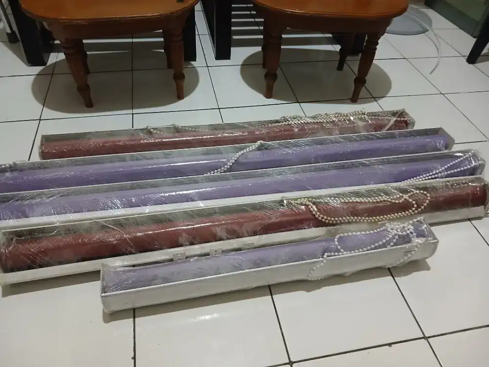 Horden Roller Blind (Tirai Gulung). Kondisi bagus