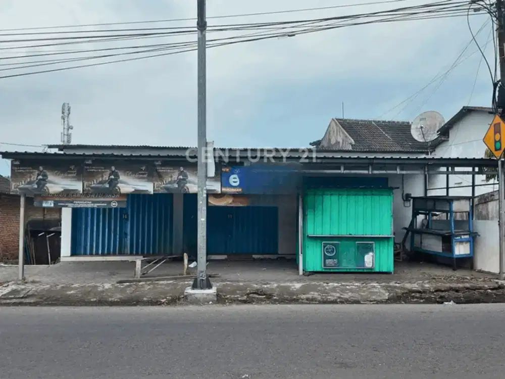 Tanah Hoek Bonus Ruko Di Jl Wonosari Untuk Hunian Dan Bisnis