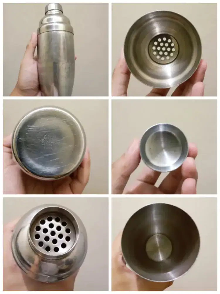 Botol Shaker Stainless Import