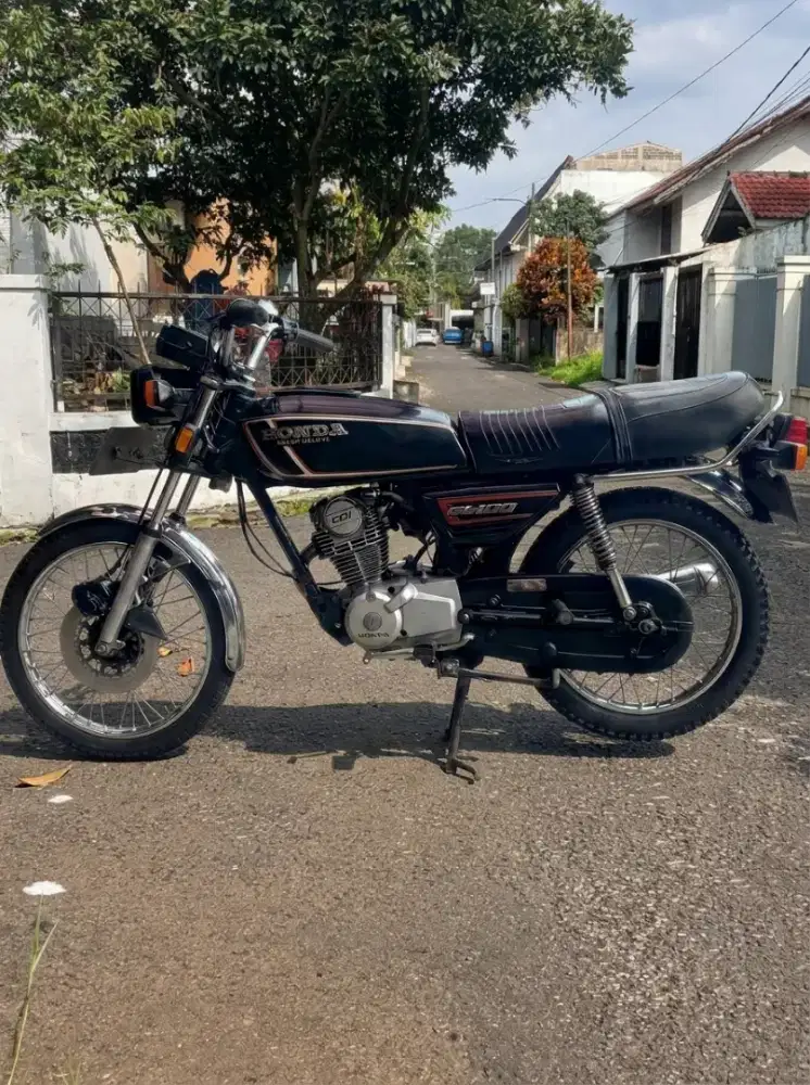 Motor honda GL100 GL-100 GL 100 cepe cepek STNK BPKB Lengkap