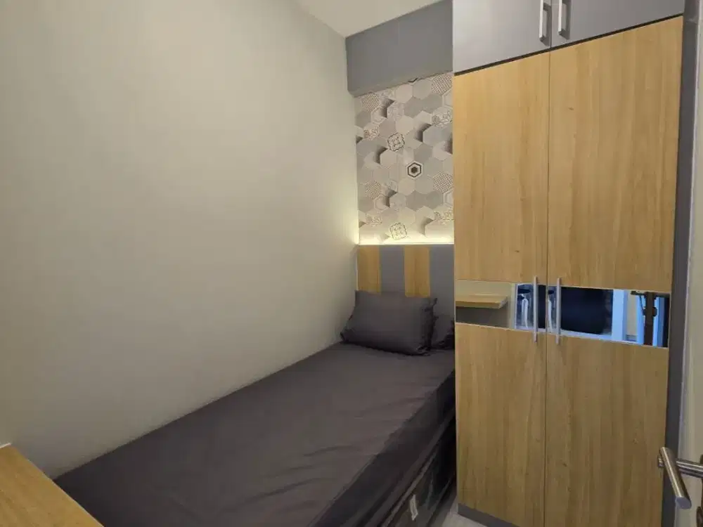 DIJUAL APARTEMEN PUNCAK DHARMAHUSADA TOWER B LANTAI 7 FULL FURNISHED - BARU GRESS