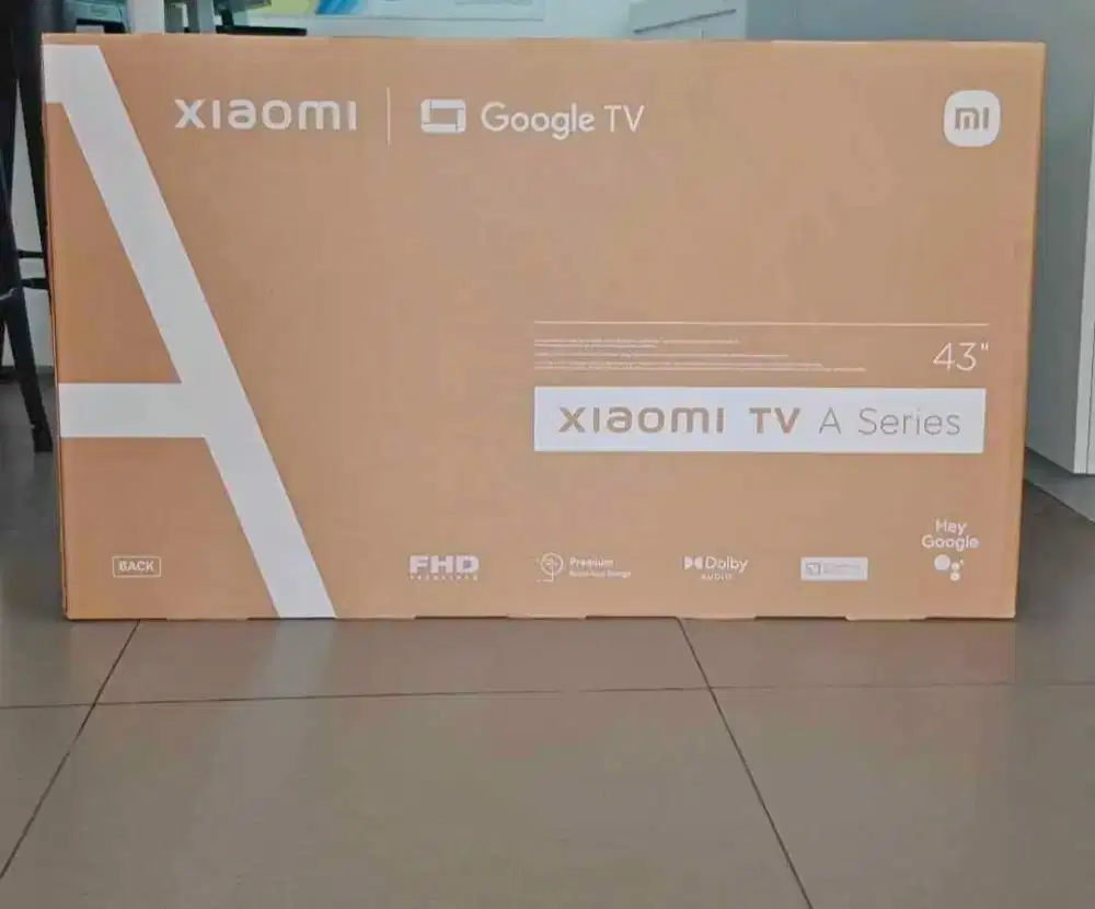 Tv xioami 43 google tv baru youtube netflix
