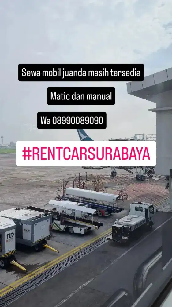 Rent car Sewa mobil juanda airport siap kirim 24jam