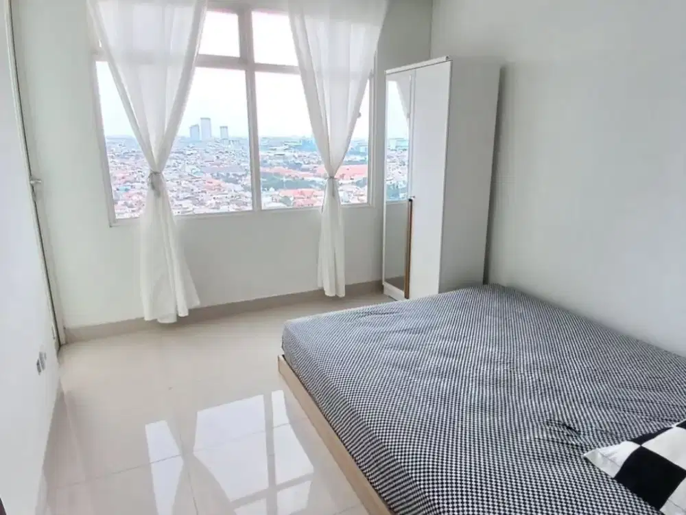 DIJUAL APARTEMEN KLASKA RESIDENCE LANTAI 21 FULL FURNISHED
