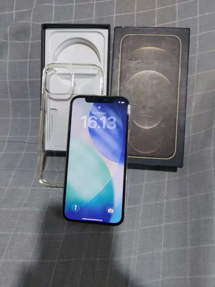 Jual hp Apple 12pro 128gb inter