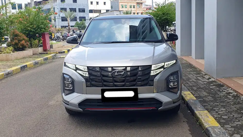 Km 21rb hyundai creta prime bose 2022 abu silver sunroof
