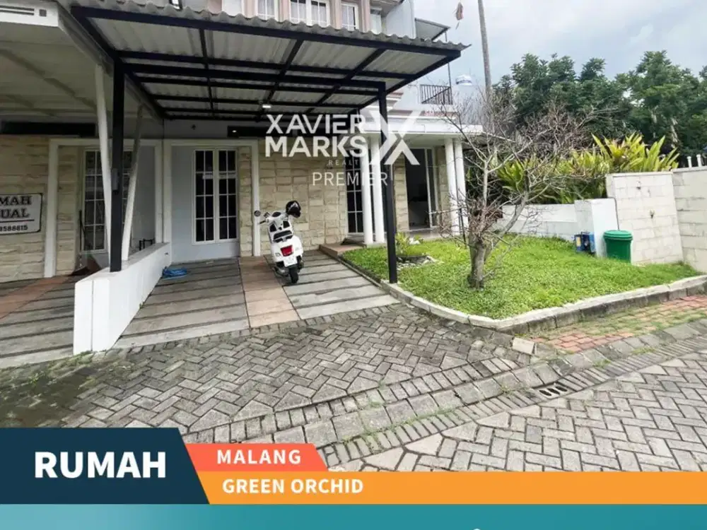 Rumah Siap Huni 2 Lantai Di Green Orchid Cluster Aranthera Lowokwaru Malang