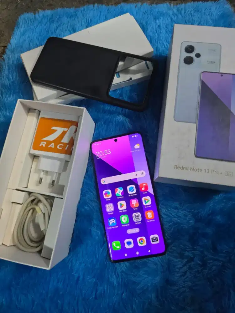 Redmi Note 13'pro+ 5G 12/512 fullset.