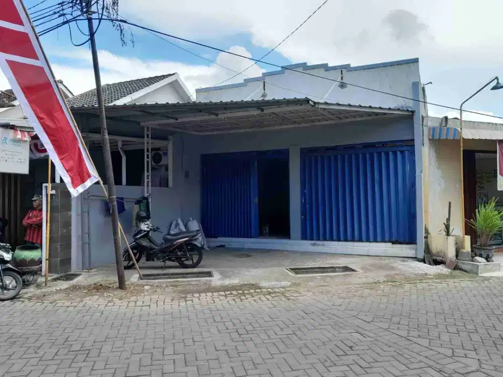 Rumah Usaha / Ruko Lokasi Perumahan Pondok Wage Indah Taman Sidoarjo