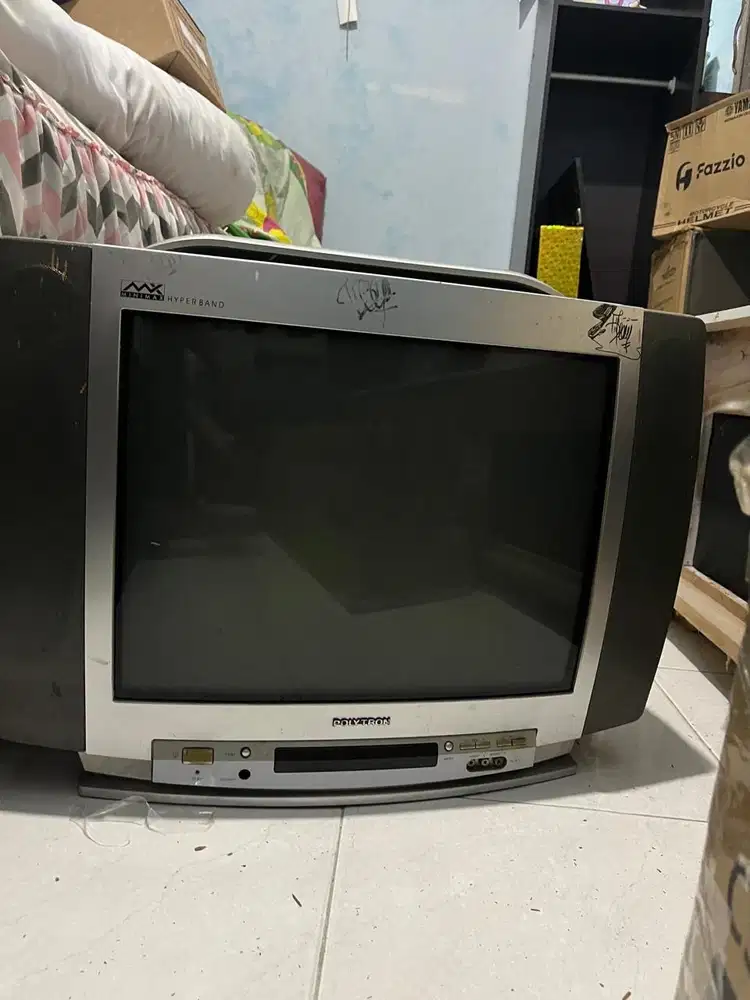 Jual tv tabung speaker dan amplifier