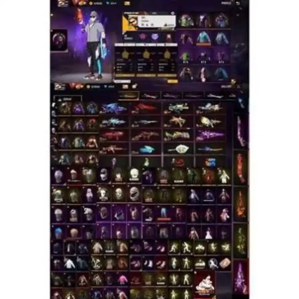 Dijual akun ff murah terpercaya