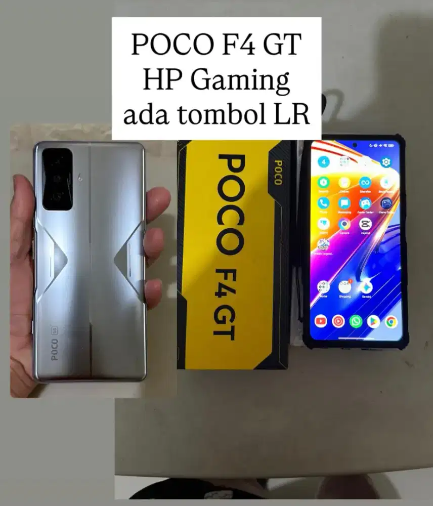 Poco F4 GT Tombol LR Gaming 12/256