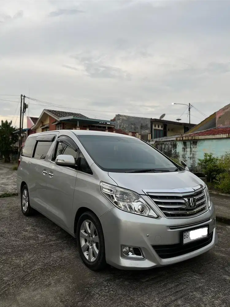 Alphard 2011 jual cepat