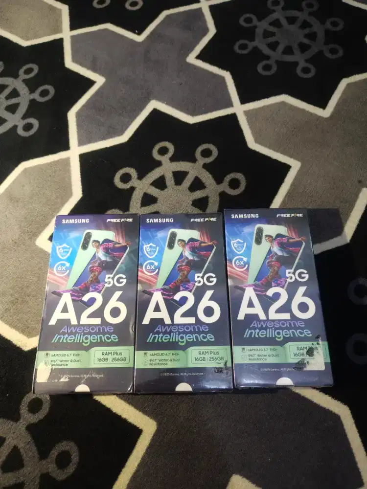 SAMSUNG GALAXY A26 5G 8/256 BARU SEGEL GARANSI RESMI