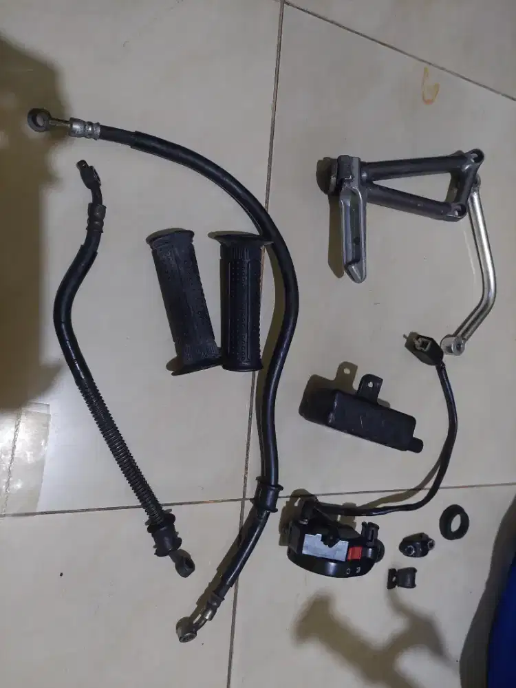 Sparepart ninja rr new kaliper mastre rem kabel rem saklar ninja rr