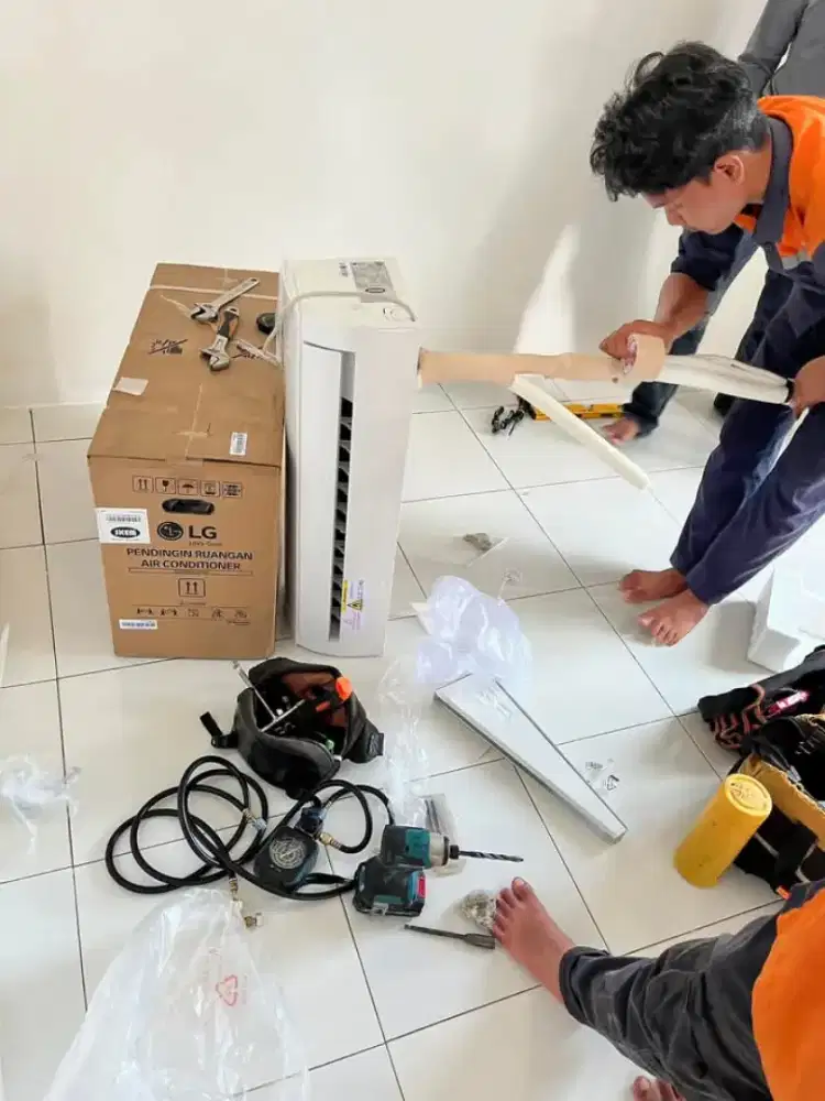 jasa servis ac kulkas frezer showcase mesin cuci dan bongkar pasang ac