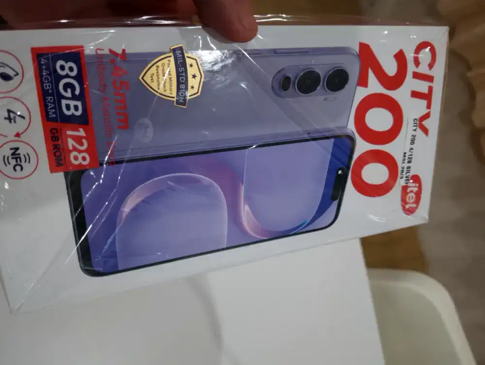 Itel city 200 Baru pake 2 minggu