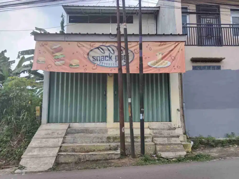 Rumah dan 2 Kios Dekat GOR Pakansari