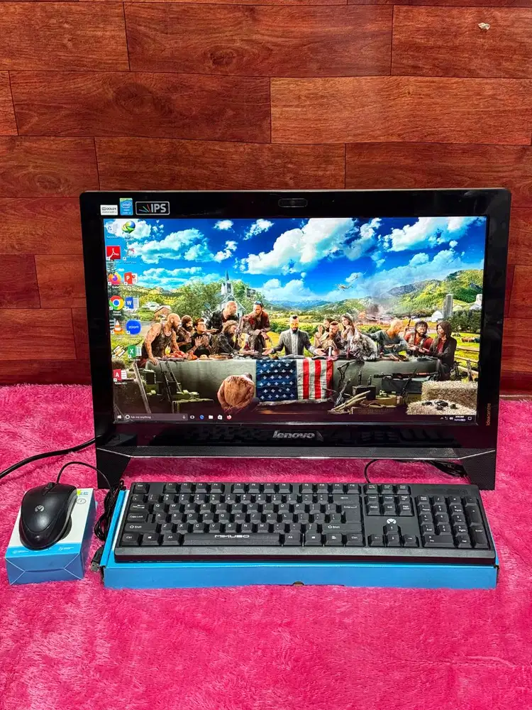 PC AIO Lenovo B350, Intel Core i3-4130, RAM 8 GB DDR3, Harddisk 1 TB,