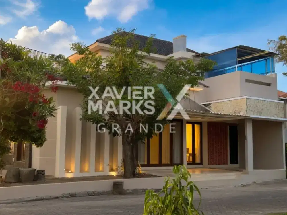 Dijual cepat Rumah Hook 2 Lantai di Ivory Residence Kedangsari, Surabaya