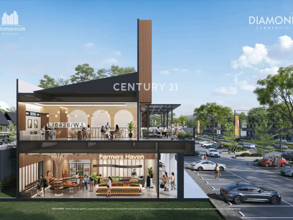 Dijual Ruko Diamond Commercial Straetgis Di Summarecon Bandung