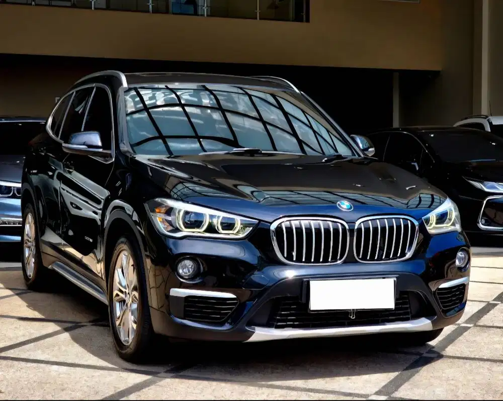 BMW X1 JOYSTICK X LINE PANORAMIC SUNROOF 2018 BLACK ON BLACK X 1
