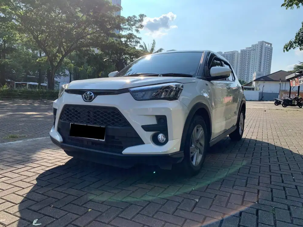 TOYOTA RAIZE G 1.2 AT MATIC 2024 PUTIH KM 22RB