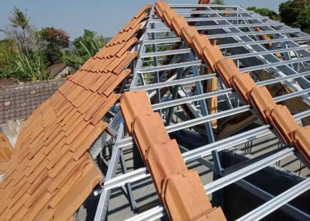 Baja ringan terpasang