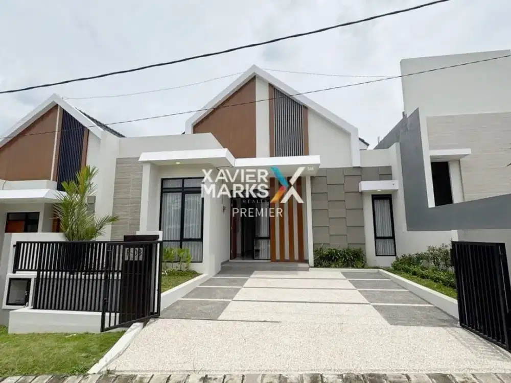 Dijual Rumah Nyaman Modern Kawasan Premium di Riverfront Malang