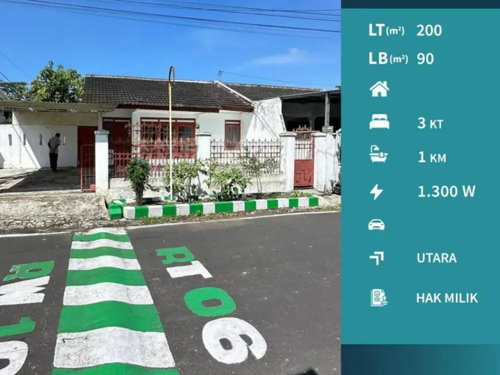 Rumah Lama Kondisi Baik Di Perumahan Dirgantara Sawojajar Kota Malang