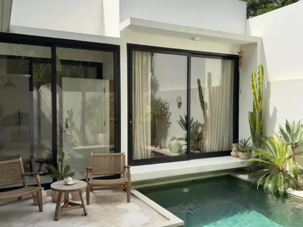 Modern 2 Bedroom Villa With Private Pool For Leasehold 26 Years In Canggu