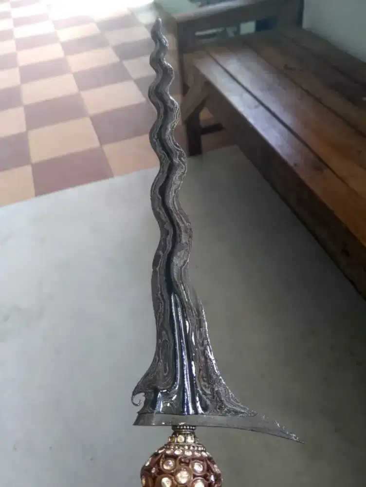 Keris sengkelat pamor wengkon