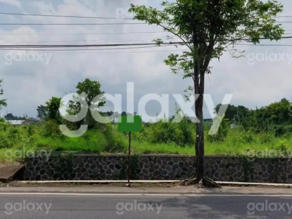 Tanah Strategis 2610 m2 di Nol Jalan Raya Kota Batu GMK03261SAM