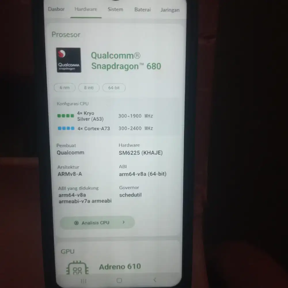 Samsung a23 4g good job snapdragon